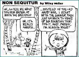 Wiley Miller math cartoon